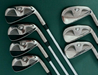 Set 7 x TaylorMade Smoke TP Forged Irons 4-PW Regular / Stiff Steel Shafts