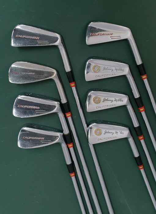 Set Of 8 x Slazenger Californian/ Johnny Miller Irons 3PW Regular Steel Shafts