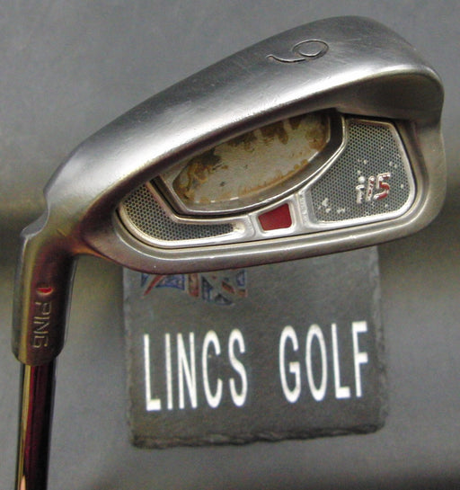 Left Handed Ping i15 Red Dot 6 Iron Regular Steel Shaft Ping Grip