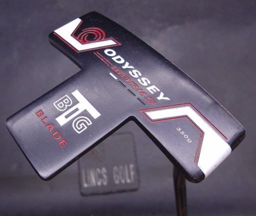 Odyssey Works Big T Blade Putter 88cm Length Steel Shaft Super Stroke Grip*