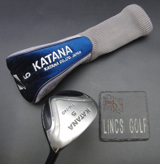 Katana TM-740 5 Wood Regular Graphite Shaft Katana Grip + Head Cover