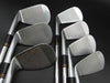 Set of 7 Bridgestone Tourstage NB32 Irons 5-SW Stiff Steel Shafts Black Grip*