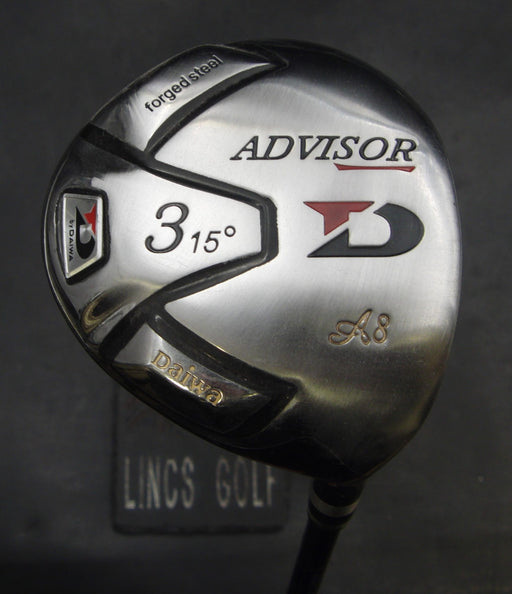 Daiwa Advisor Forged 15° 3 Wood Regular Graphite Shaft Daiwa Grip