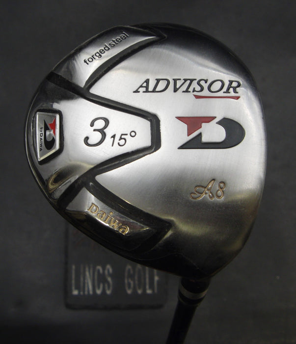 Daiwa Advisor Forged 15° 3 Wood Regular Graphite Shaft Daiwa Grip