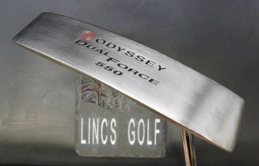 Odyssey Dual Force 550 Putter 86cm Playing Length Steel Shaft Odyssey Grip