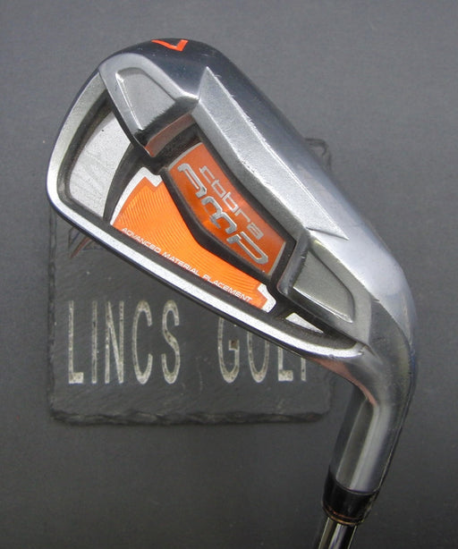 Cobra AMP 7 Iron Stiff Steel Shaft Golf Pride Grip
