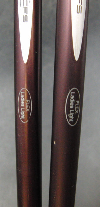 Set of 2 Yonex Cyberstar C280FL 21° 5 & 24° 7 Hybrids Ladies Graphite Shafts