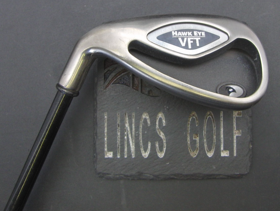 Left-Handed Callaway Hawk Eye VFT 8 Iron Regular Graphite Shaft Callaway Grip