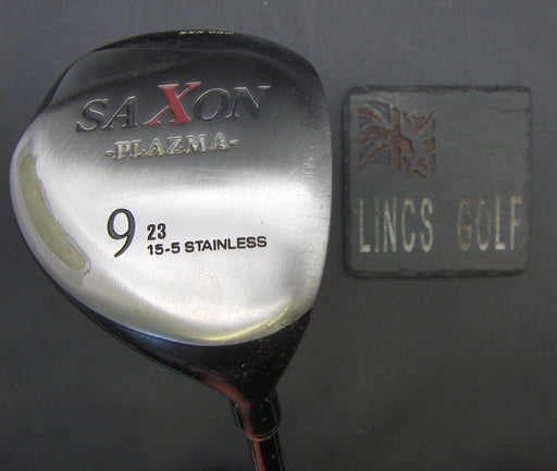 Saxon Plazma Stainless 23° 9 Wood Regular Graphite Shaft Saxon Grip