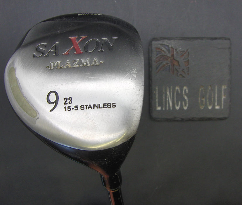 Saxon Plazma Stainless 23° 9 Wood Regular Graphite Shaft Saxon Grip