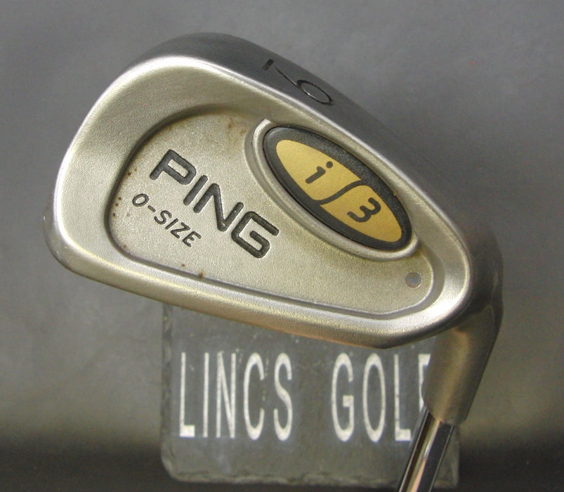Ping i3 Blue Dot 0Size 9 Iron Regular Steel Shaft Ping Grip