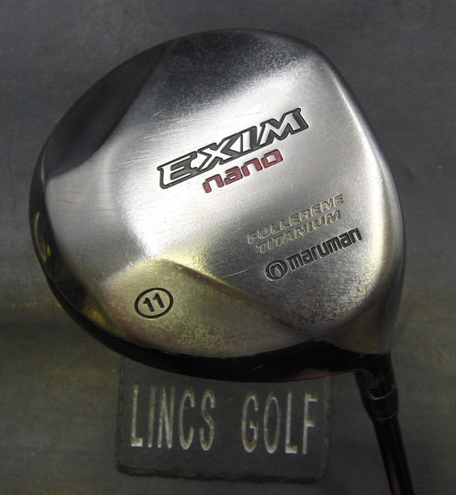 Maruman Exim Nano 11° Driver Regular Graphite Shaft Golf Pride Grip + HC