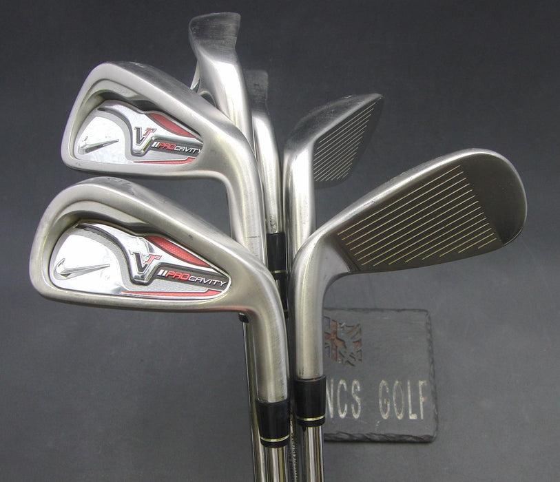 Set of 6x Nike VR Pro Cavity 5-PW Irons Stiff Steel Shafts Nike Grips*