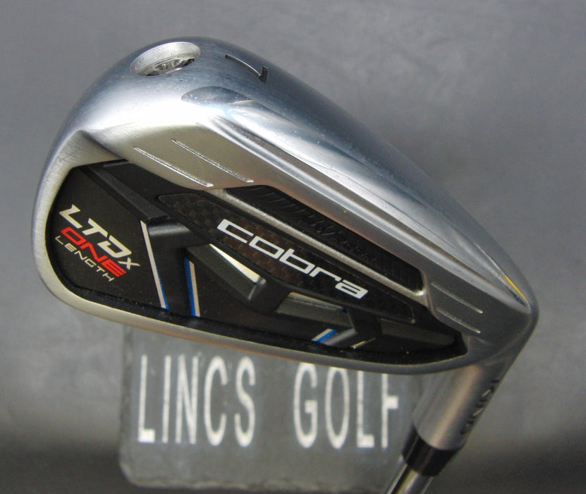 Cobra King LTDx One Length 7 Iron Stiff Steel Shaft Cobra Grip
