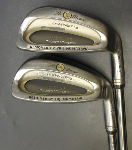 Set of 2 Bridgestone Access VP02 Pitching & Gap Wedges Regular Graphite Shafts