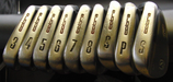 Set of 9 x Cobra Greg Norman Forged Irons 3-SW Regular Steel Shafts Cobra Grips