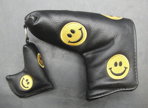 Limited Edition Smiley Face Golf Putter Head Cover