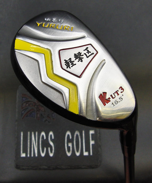 Yururi Gekku 16.5° 3 Hybrid Extra Stiff Graphite Shaft With Grip & Gekku H/Cover