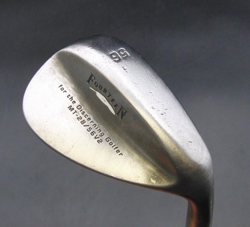 Fourteen MT-28 / 56V2 56° Sand Wedge Wedge Flex Steel Shaft Golf Pride Grip
