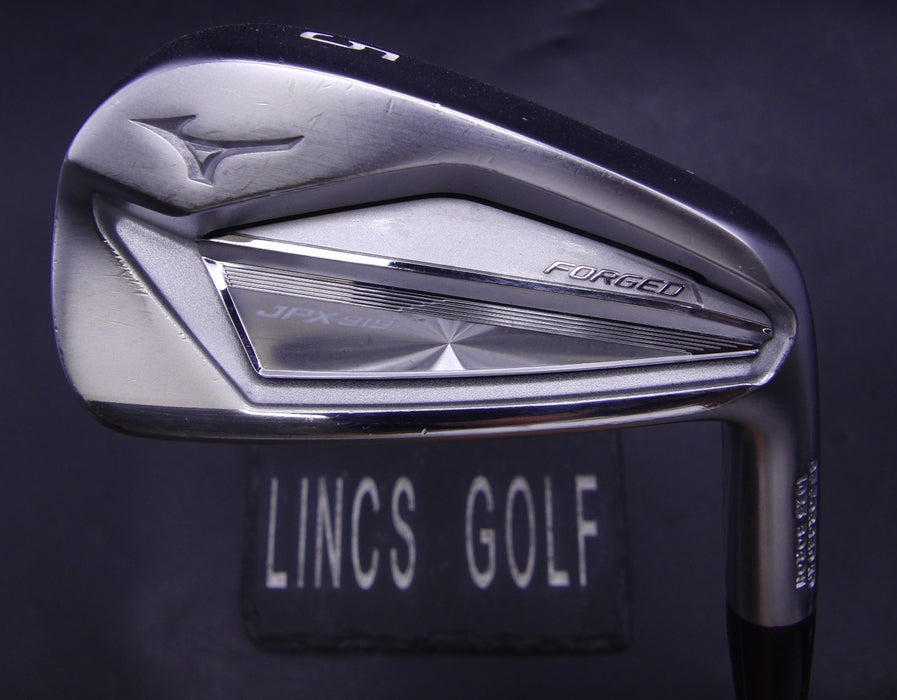 Mizuno JPX 919 Forged 5 Iron Stiff Steel Shaft Golf Pride Grip