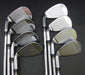 Set of 8x TaylorMade Rac R7 CGB 5-SW + AW Irons Regular Steel Shafts