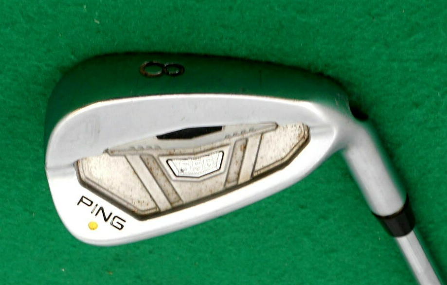 Ping S56 Yellow Dot 8 Iron Stiff Steel Shaft Vega Grip