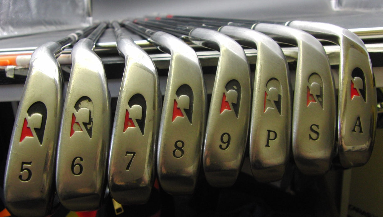 Set of 8x Daiwa Advisor 5-SW + AW Irons Regular Graphite Shafts Daiwa Grips