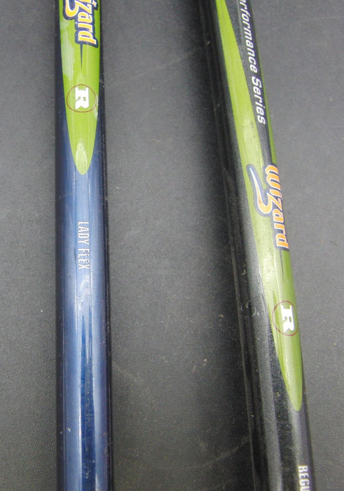 Set of 2 Ladies RAM Wizard Recovery 2 + 5 Hybrid Ladies Graphite Shafts