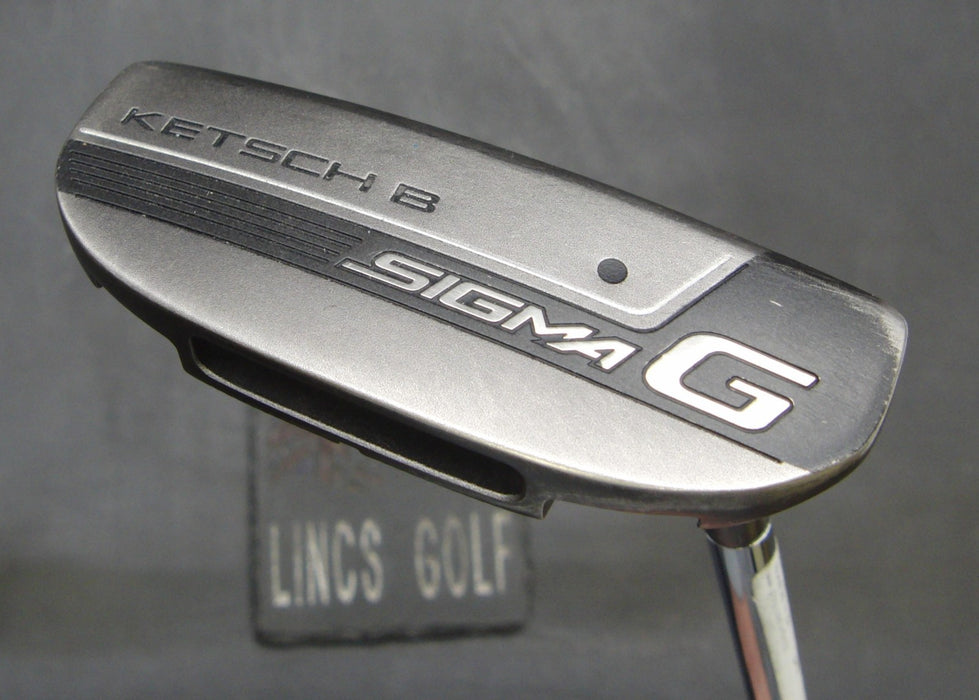 Ping Ketsch B Sigma G Black Dot Putter Steel Shaft 86cm Length Nex Grip*
