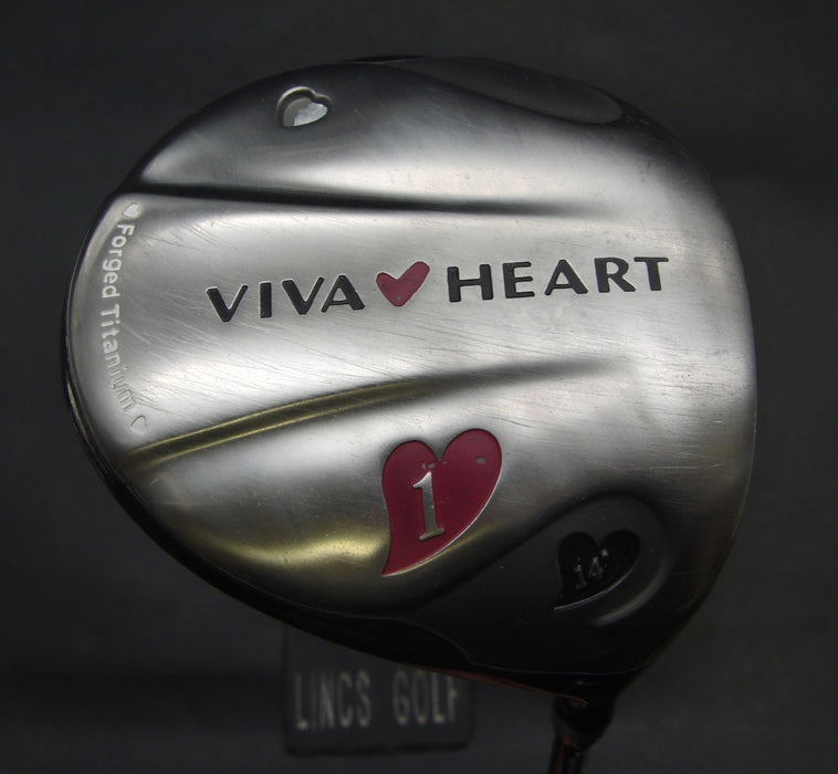 Ladies Viva Heart Forged Titanium 14° Driver Ladies Graphite Shaft