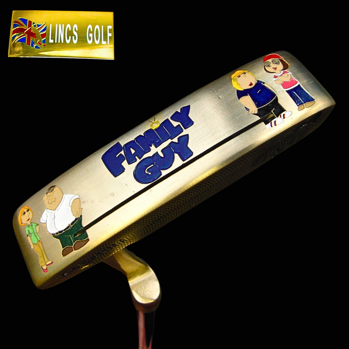 Custom Milled Family Guy Themed Ping Anser Putter 88cm Steel Shaft
