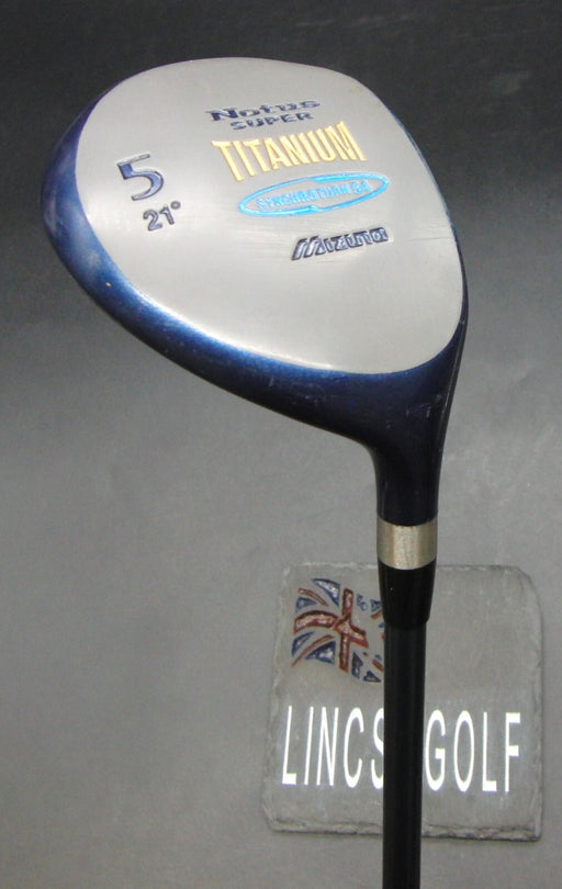 Vintage Mizuno Notus Super Synchro Turn 54 21° 5 Hybrid Regular Graphite Shaft
