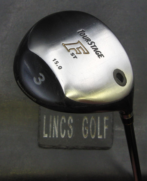 Bridgestone Tourstage FST 15° 3 Wood Regular Graphite Shaft Golf Pride Grip