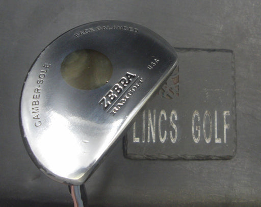 Zebra Chamber Sole Putter Steel Shaft 86cm Length Zebra Grip
