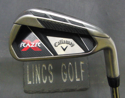 Callaway Razr X 6 Iron Uniflex Steel Shaft Tour Edge Grip