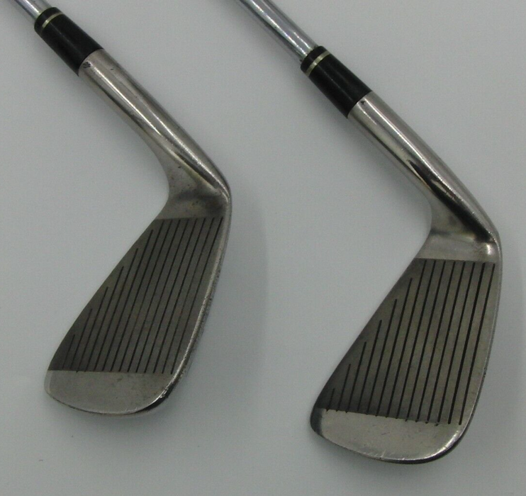 Set of 2 x Mizuno Center Flag 7 + 8 Irons Regular Steel Shafts Mizuno Grips