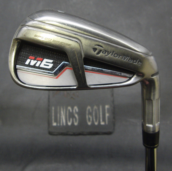 TaylorMade M6 6 Iron Stiff Steel Shaft Black Grip