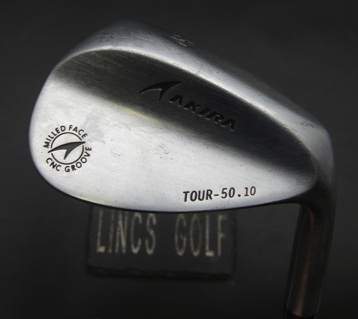Akira CNC Groove 50° Gap Wedge Regular Steel Shaft Golf Pride Grip