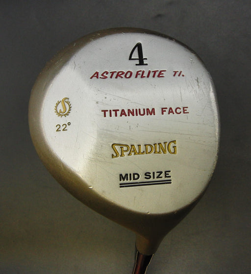 Spalding Astro Flite Mid Size 22 Degree 4 Wood Regular Graphite Shaft + H/Cover
