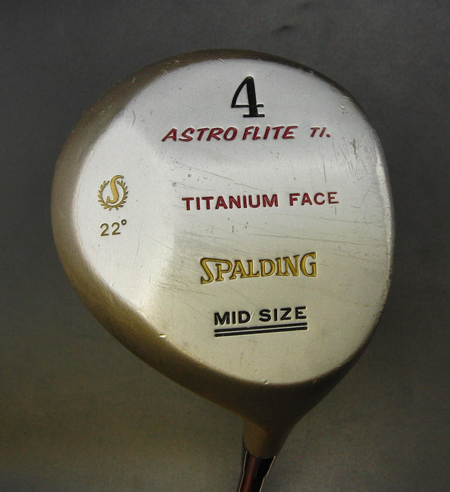 Spalding Astro Flite Mid Size 22 Degree 4 Wood Regular Graphite Shaft + H/Cover