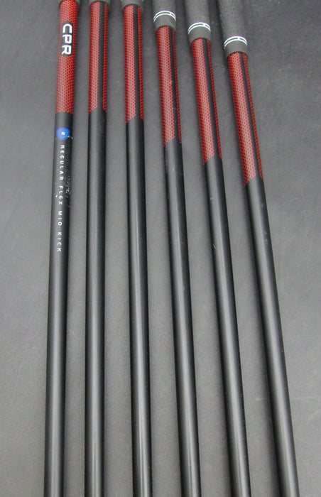 Set of 6x Nike CPR 5-PW Irons Regular Graphite Shafts CPR Grips*