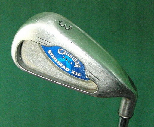 Callaway Steelhead X16 3 Iron Regular Steel Shaft SteelHead Grip