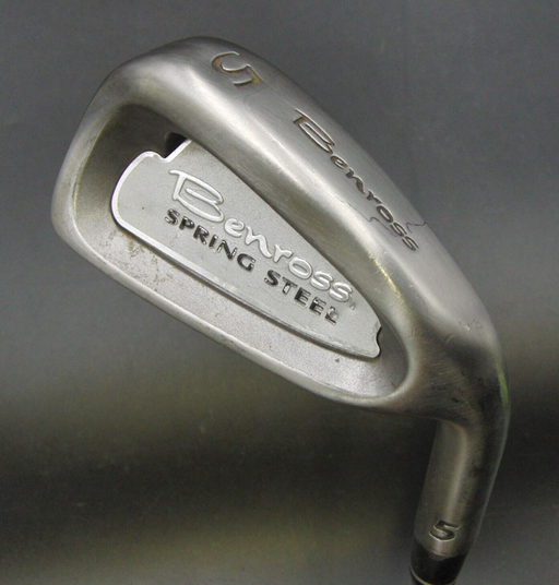 Benross Spring Steel 5 Iron Regular Steel Shaft Kentack Grip