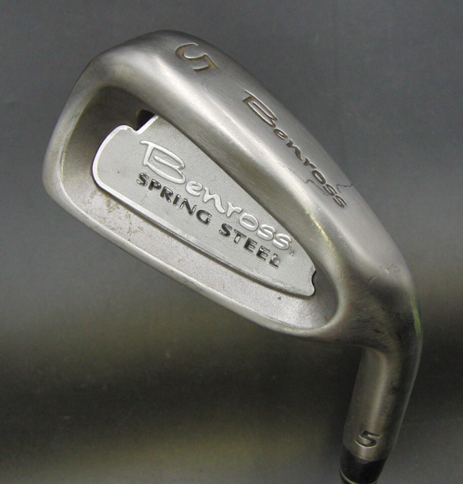 Benross Spring Steel 5 Iron Regular Steel Shaft Kentack Grip