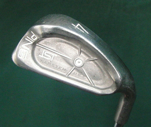 Ping ISI White Dot Karsten 4 Iron Regular Steel Shaft Ping Grip