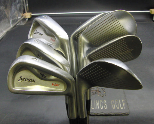 Set of 7 x Srixon I-201 TC Irons 4-PW Stiff Steel Shafts Elite Grips*