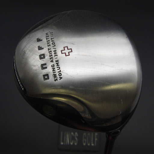 Onoff Swing Assist System Plus 10° Driver Stiff Graphite Shaft Onoff Grip