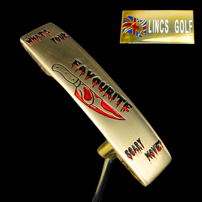 Custom Milled Ping Pal Scary Movie PSYKO Engraved Putter 86cm In Length Steel