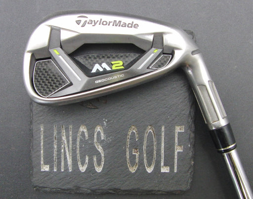 TaylorMade M2 2017 6 Iron Stiff Steel Shaft Calibrate Grip