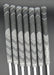 Set of 7x TaylorMade R9 Forged Irons 4-PW Regular Steel Shafts Golf Pride Grips
